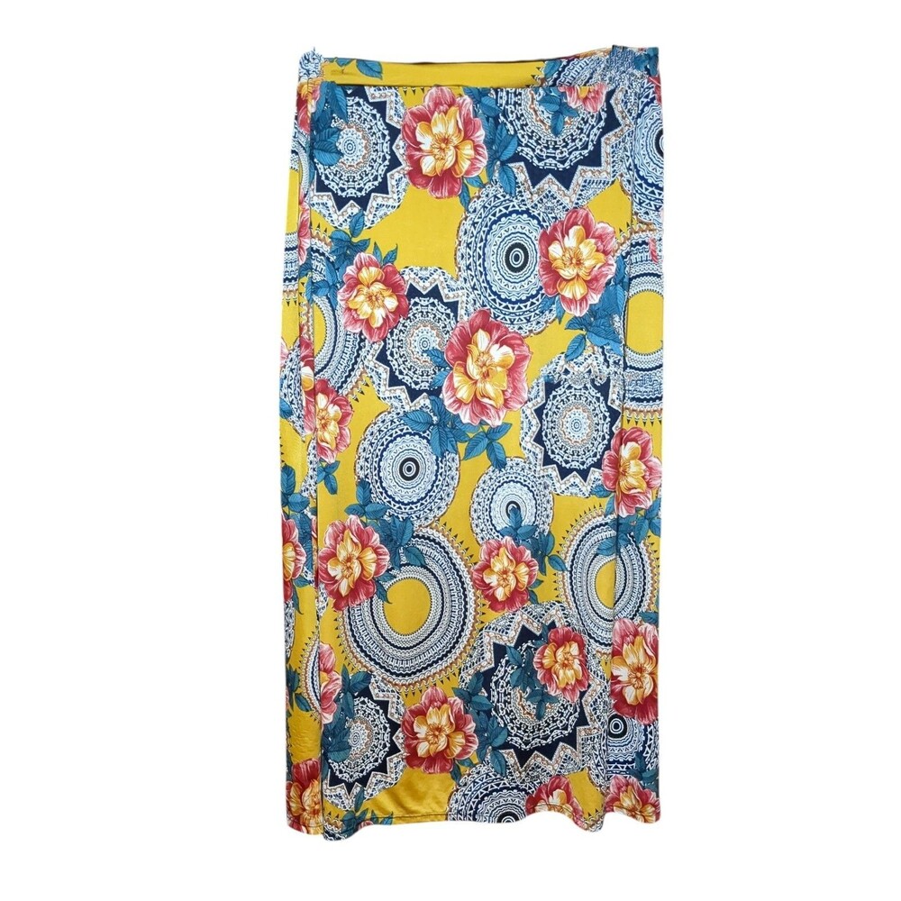 Women's Emi & Joe Maxi Skirt XL With Raised Detailing